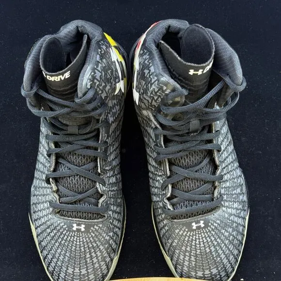 Under Armour Clutchfit Drive 3 High top Sneakers - Maryland Style- Size 10