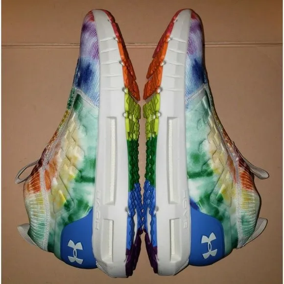 Under Armour HOVR Phantom Slip Pride Running Shoes Men's Size 14 3022791-400