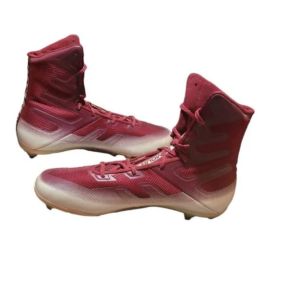 Under Armour Mens Highlight MC Red Football Shoes Cleats Size 14 3000177-602