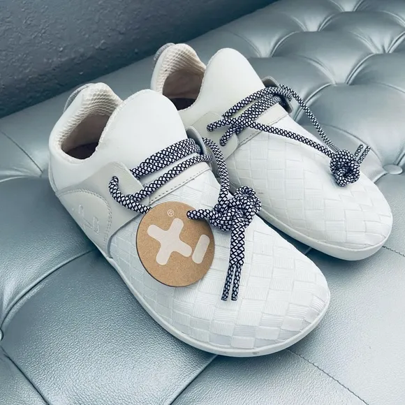Unisex OTZ Shoes AVY Textile Lace Up 74249 White