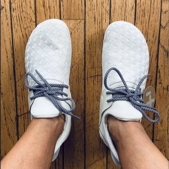 Unisex OTZ Shoes AVY Textile Lace Up 74249 White