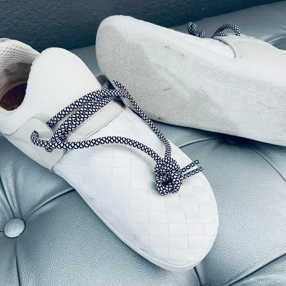 Unisex OTZ Shoes AVY Textile Lace Up 74249 White