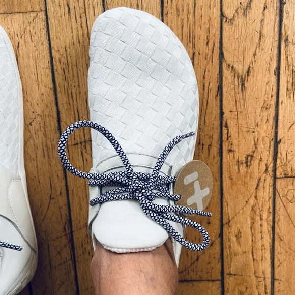 Unisex OTZ Shoes AVY Textile Lace Up 74249 White