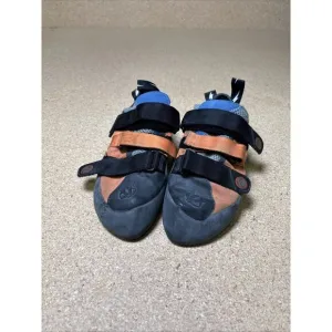 Used First Gen Evolv Shaman Rock Climbing Shoes US 8.5 EUR 41.5 Orange Black