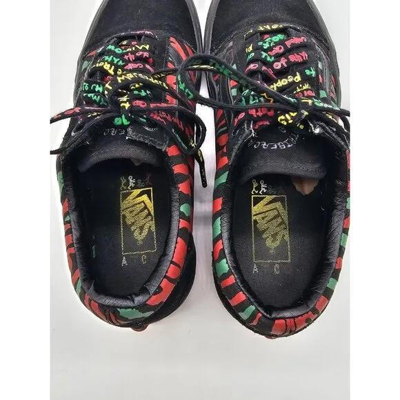 VANS A Tribe Called Quest Old Skool Shoes Mens Size 7.5 Womens 9 Skater Sneaker