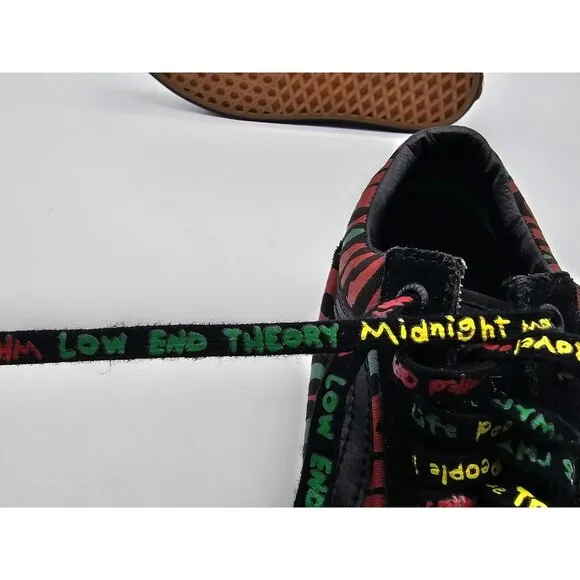 VANS A Tribe Called Quest Old Skool Shoes Mens Size 7.5 Womens 9 Skater Sneaker