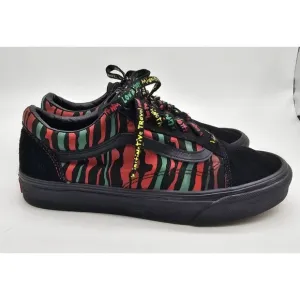 VANS A Tribe Called Quest Old Skool Shoes Mens Size 7.5 Womens 9 Skater Sneaker