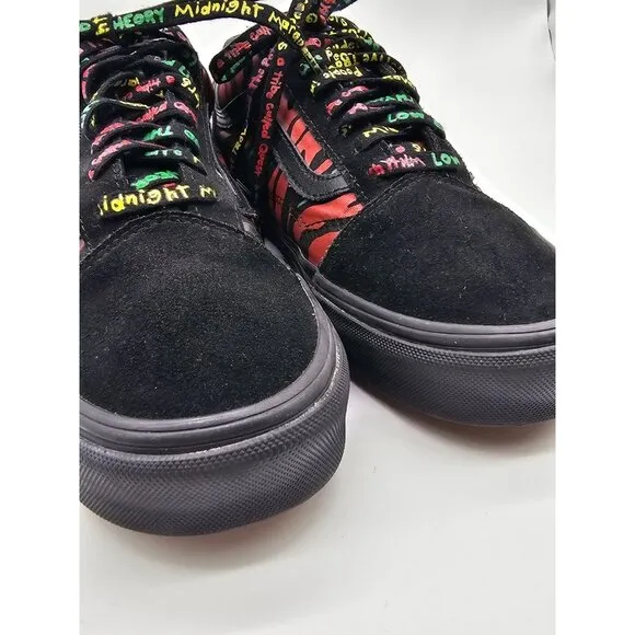 VANS A Tribe Called Quest Old Skool Shoes Mens Size 7.5 Womens 9 Skater Sneaker