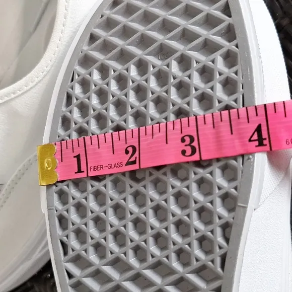 Vans All White Authentic Skate Shoes Women Sz 10.5 Wide