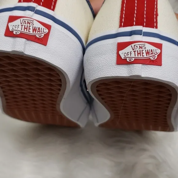 Vans Blue suade Navy and white