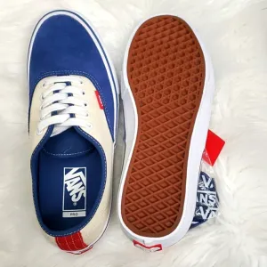 Vans Blue suade Navy and white