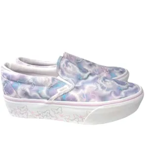 Vans Classic Slip-0n Butterfly Dreams Sneakers Women's Size 9 Platform Shoes