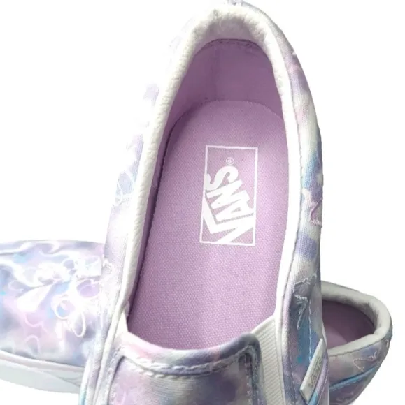 Vans Classic Slip-0n Butterfly Dreams Sneakers Women's Size 9 Platform Shoes