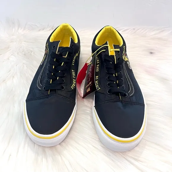 Vans Cobra Kai Low Skate Shoes Sneakers Tennis Shoes Old Skool Men 7.5  Women 9