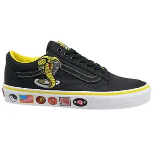 Vans Cobra Kai Low Skate Shoes Sneakers Tennis Shoes Old Skool Men 7.5  Women 9