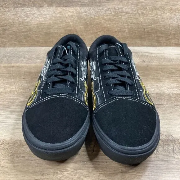 VANS ComfyCush Old Skool Ignition Black/Black Skate Shoes Mens 5.5 Womens 7 NEW