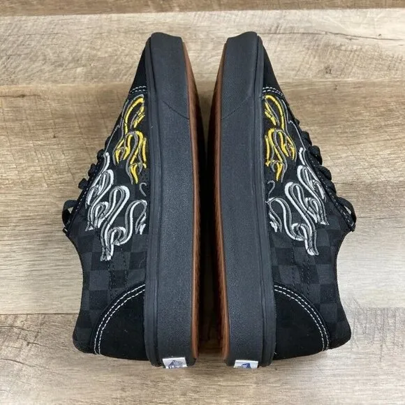 VANS ComfyCush Old Skool Ignition Black/Black Skate Shoes Mens 5.5 Womens 7 NEW