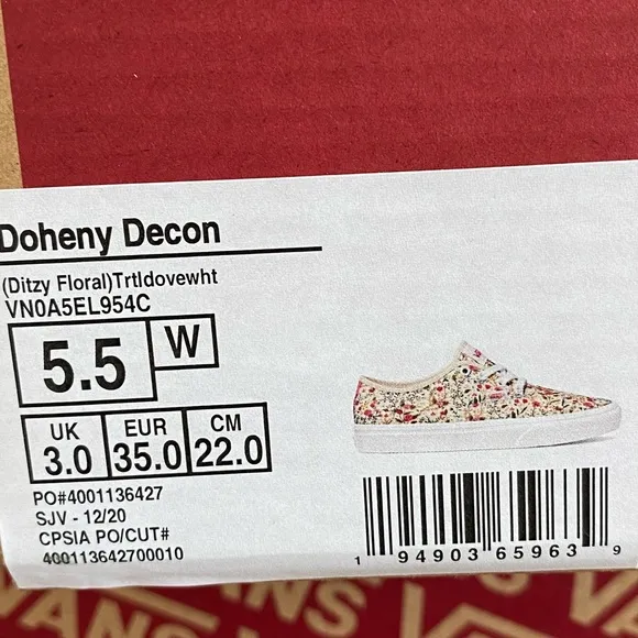 🌷Vans Doheny Women’s skate shoes 🌷