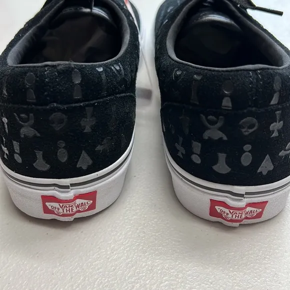 VANS | Era Area 66 Black Suede Skate Shoes