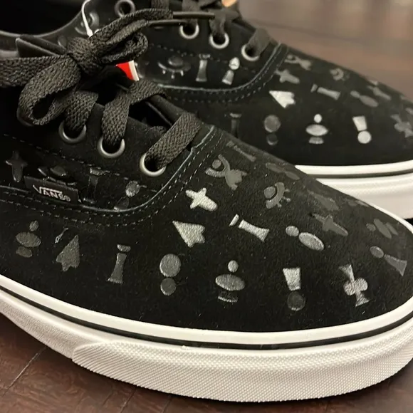 Vans Era Area 66 shoes sneakers new black white mens sizes Alien skate