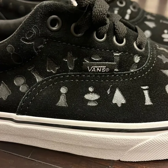 Vans Era Area 66 shoes sneakers new black white mens sizes Alien skate