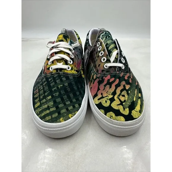 Vans Era Della Batik Multi Black VN0VHQAW7 Mens Skate Shoes Sz 11.5