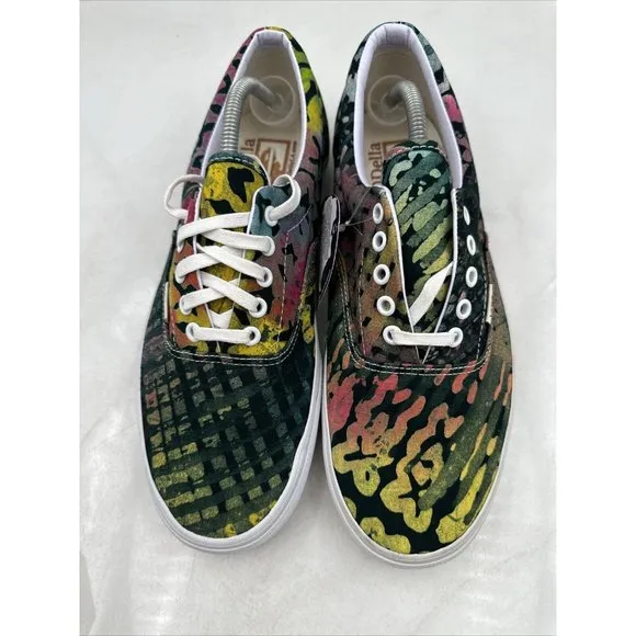 Vans Era Della Batik Multi Black VN0VHQAW7 Mens Skate Shoes Sz 11.5