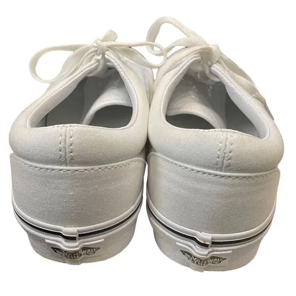 Vans Era Low Top White Men's Women's Canvas Skate Shoes Sneakers NEW 9