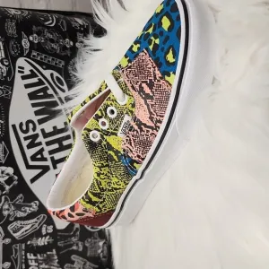 Vans ERA PATCHWORK leopard snake Green black
