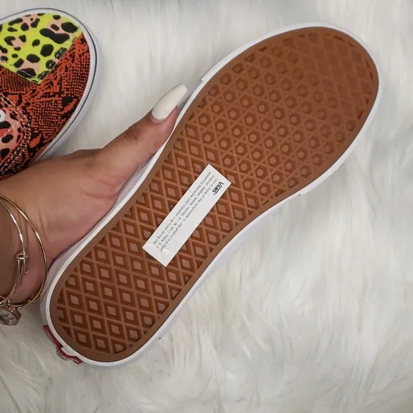 Vans ERA PATCHWORK leopard snake