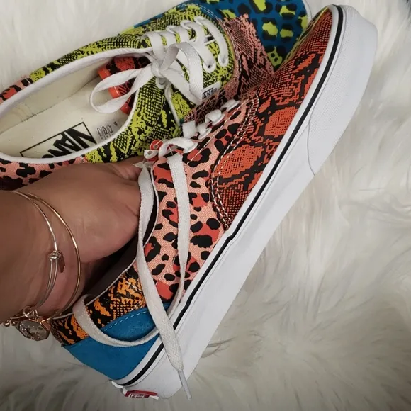 Vans ERA PATCHWORK leopard snake