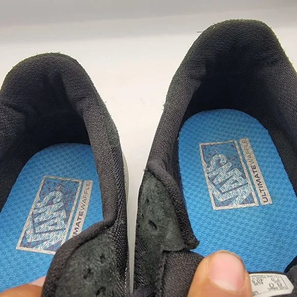 Vans EVDNT Ultimate Waffle Black Skate Sneakers Shoe Mens Size 8 - Womens 9.5