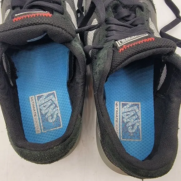 Vans EVDNT Ultimate Waffle Black Skate Sneakers Shoe Mens Size 8 - Womens 9.5