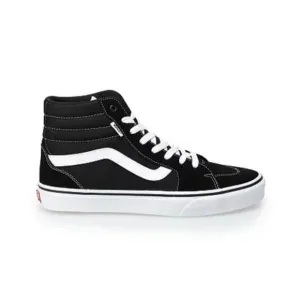 VANS FILMORE Hi Mens Black &amp; White Athletic Skate Shoes VN0ASHZLIJU SZ US 7 NIB