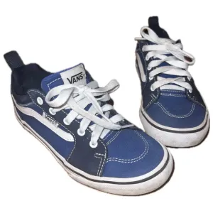 Vans Filmore Otw Sidewall Youth Kids Blue/White Skate Shoes