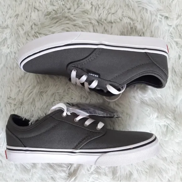 Vans gray skate shoes