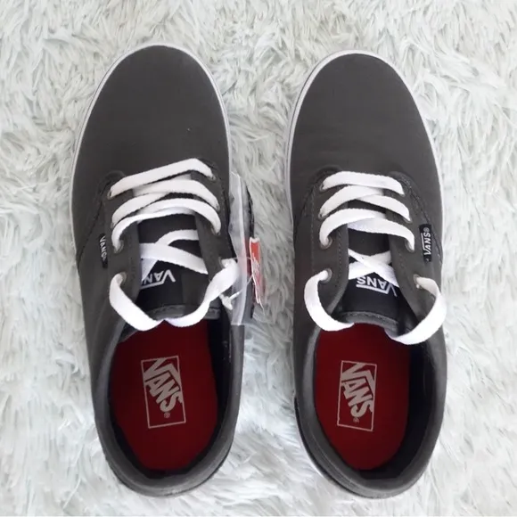 Vans gray skate shoes