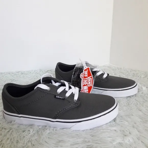 Vans gray skate shoes