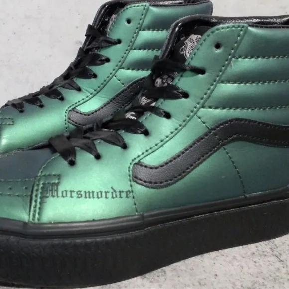 Vans Harry Potter Dark Arts Skate Shoes Womens 6.5 Worn Once Syltherin Sneakers