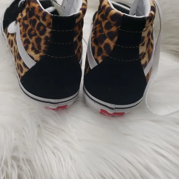 Vans leopard vans sk8- Hi