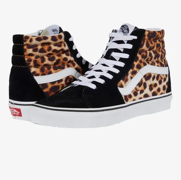 Vans leopard vans sk8- Hi