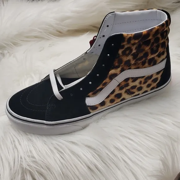Vans leopard vans sk8- Hi