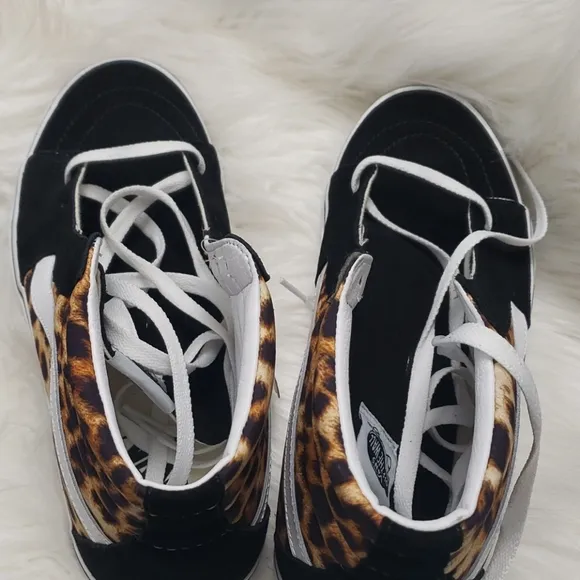 Vans leopard vans sk8- Hi