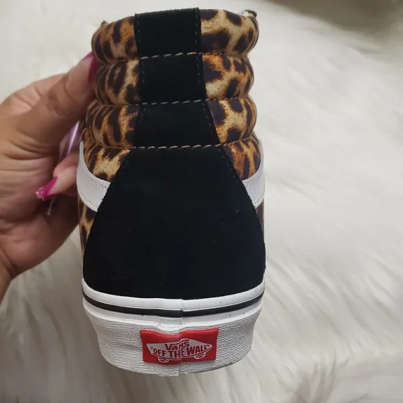 Vans leopard vans sk8- Hi