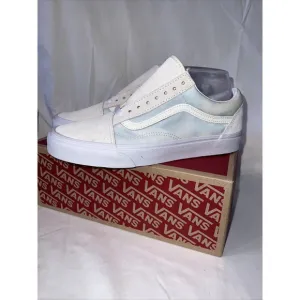 Vans Men's Old Skool In Bleach Wash and Ballad Blue Sneakers Sz 8.5 Men