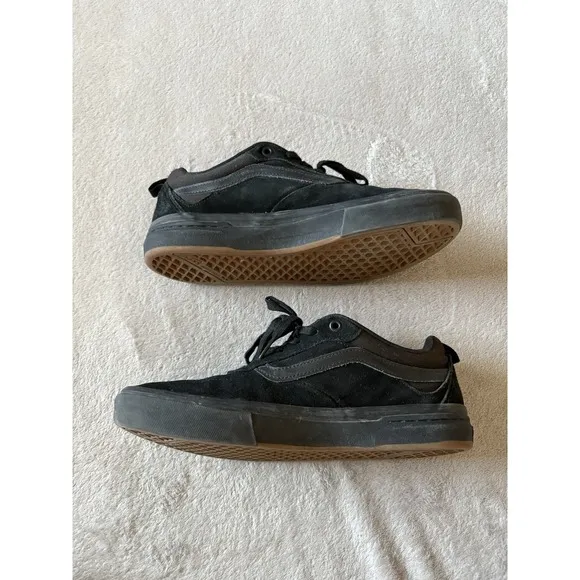 Vans Men's Size 10 Kyle Walker Sneakers Blackout Skate Shoes VN0A5JIE10J
