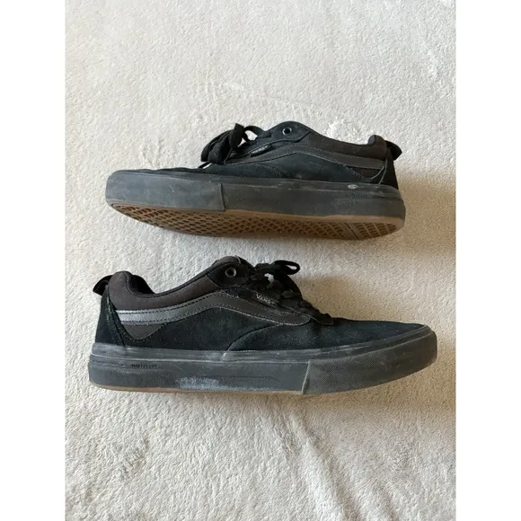 Vans Men's Size 10 Kyle Walker Sneakers Blackout Skate Shoes VN0A5JIE10J