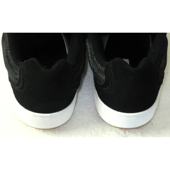 Vans Men's Speed Ls Black True White Suede Mesh Skate Shoes sizes NIB