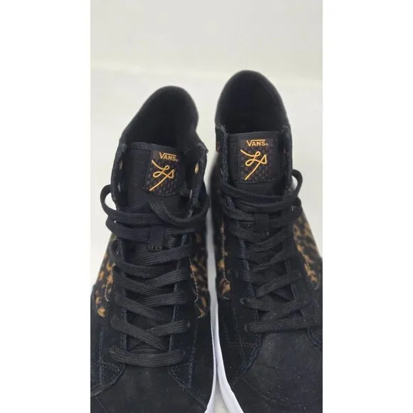 Vans Men's The Lizzie Tortoise Dark Brown Black White Vr3 Skate shoes Size 12