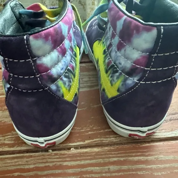 Vans Men's Tie-Dye High-Top Sneakers